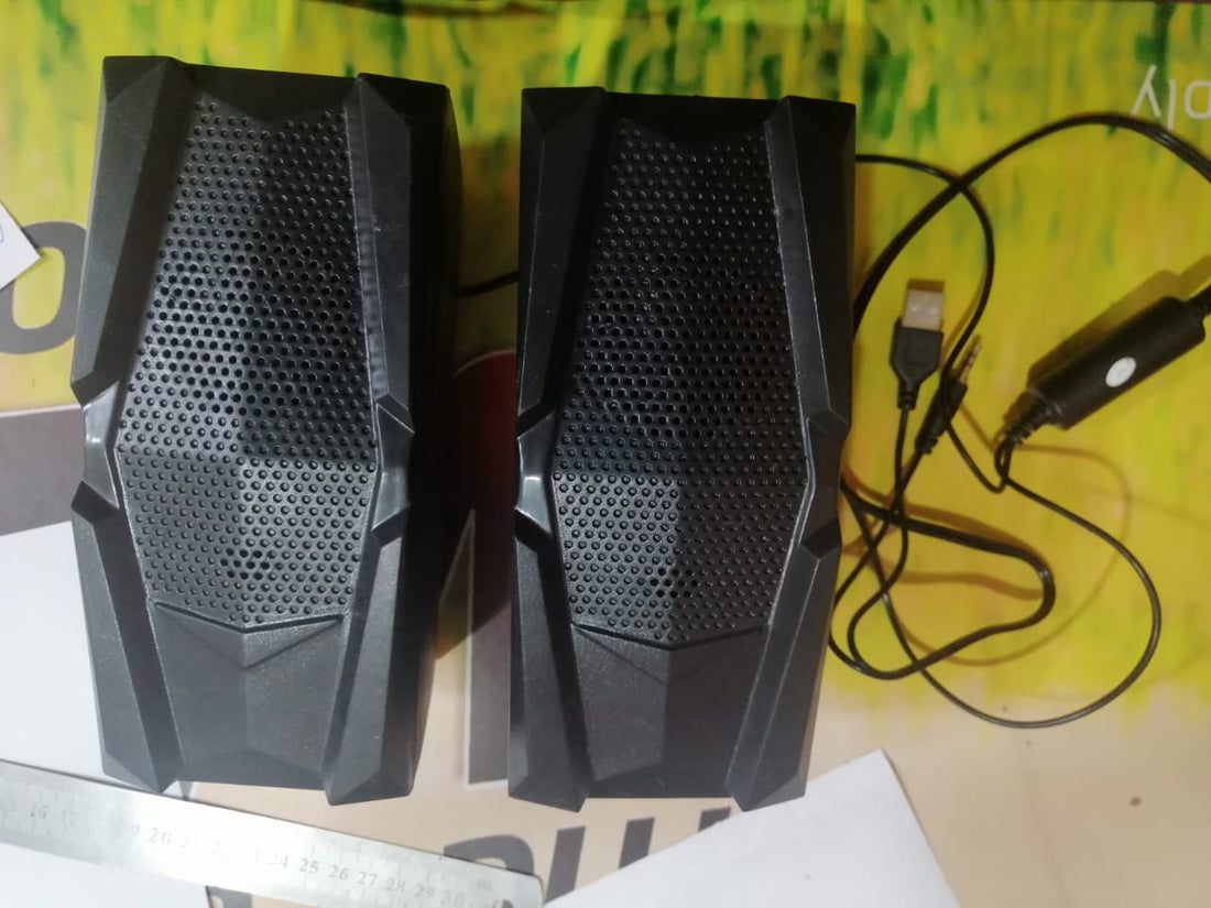 Hotmai HT-414 Multimedia Speakers: Best Sound for PC, Laptop & LCD