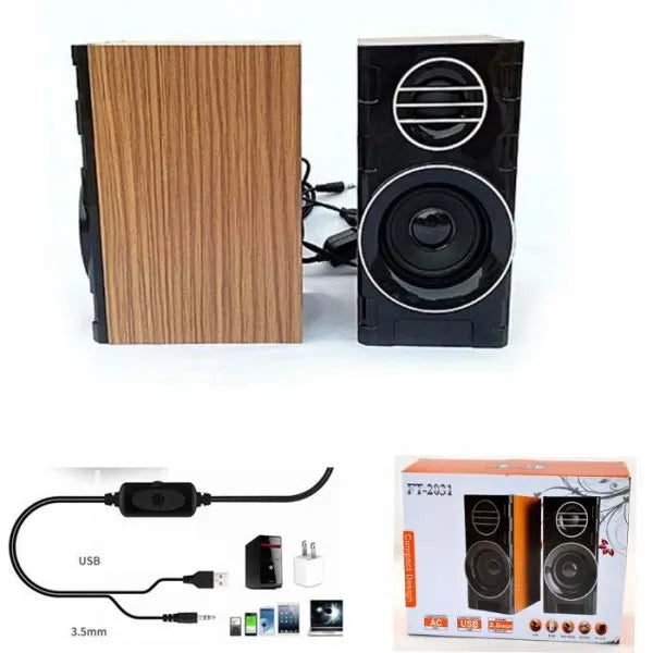 FT 2031 USB POWER SPEAKERS FOR LAPTOP AND PC