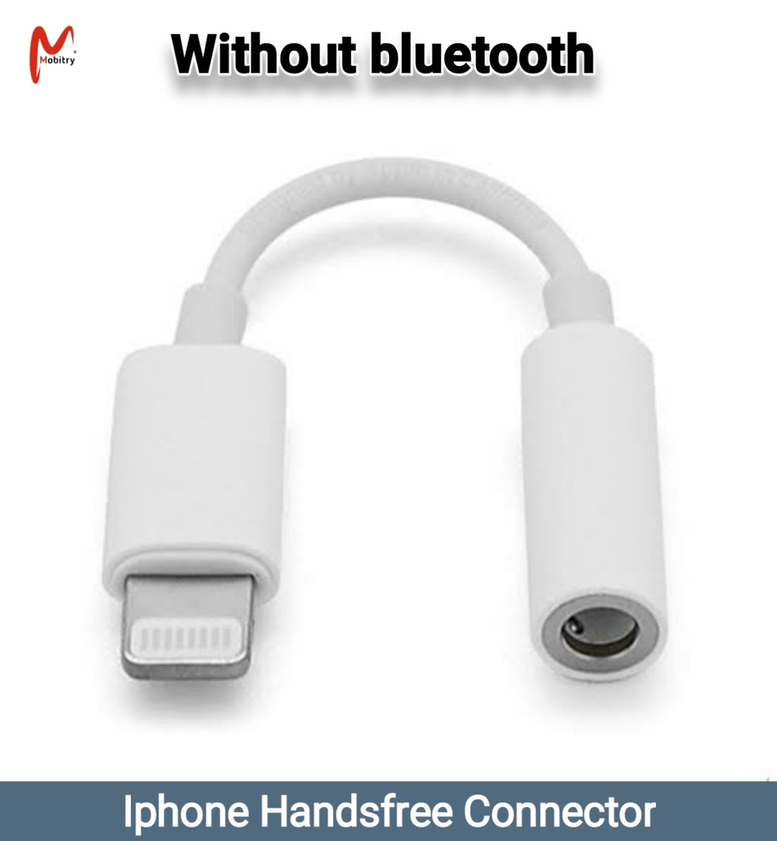 {Original Quality} Single Headphone Jack Connector Adaptor Splitter For iPhone Earphone
