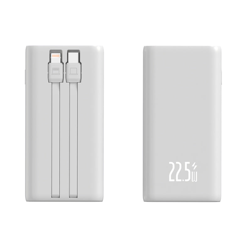 Q136 10000mAh Powerbank with 22.5W