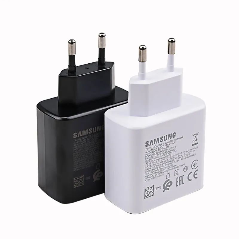 Samsung 45W Type_C Charger Super Fast charging Support Charge with cable Samsung device charging adapter