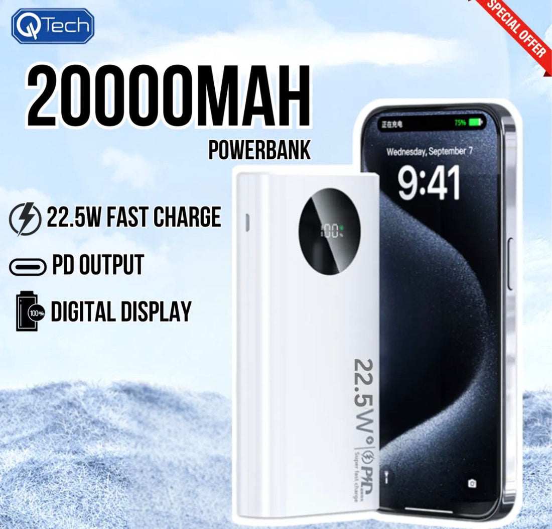 Q135 20000mAh Powerbank 22.5W