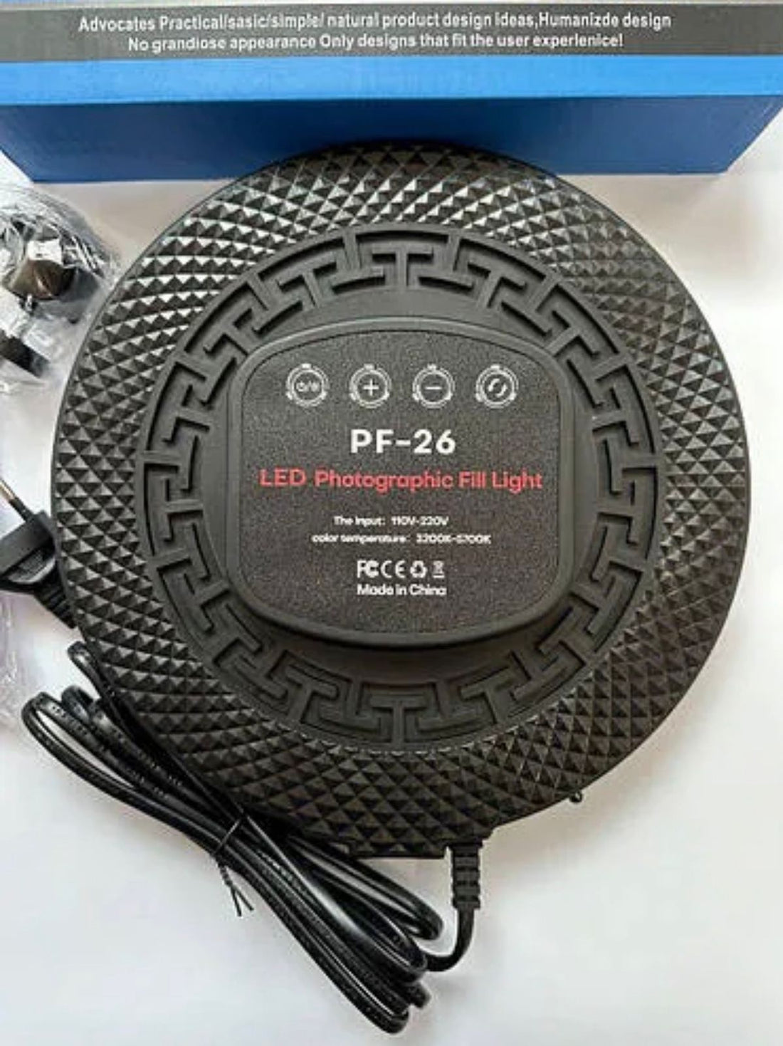 Professional LED Studio Fill Light with 7ft Metal Stand