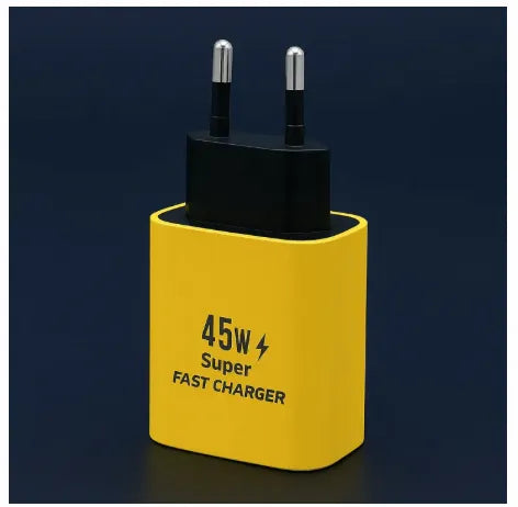 Daw-link 45W Super Fast Charger | Dual Port USB-C + USB-A
